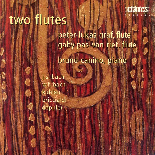 Trio Sonata in G Major for two Flutes & B.C., BWV 1039: Adagio