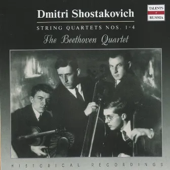 Shostakovich: String Quartets Nos. 1-4 by The Beethoven Quartet