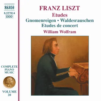 Liszt Complete Piano Music, Vol. 20: Gnomenreigen, Waldesrauschen & Études de concert by William Wolfram