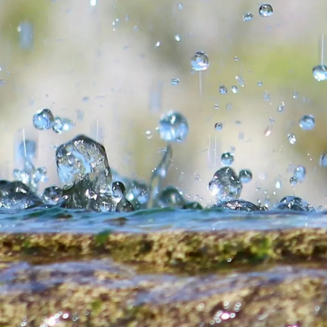 Relaxing rain window