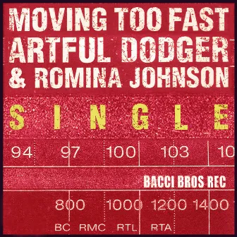 Moving Too Fast (Radio Edit) - Single by Artful Dodger