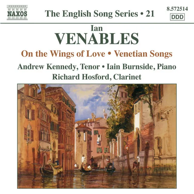 Venables: On the Wings of Love - Venetian Songs