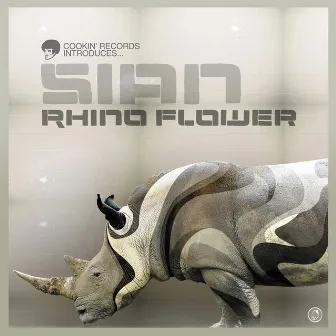 Rhino Flower by Sian