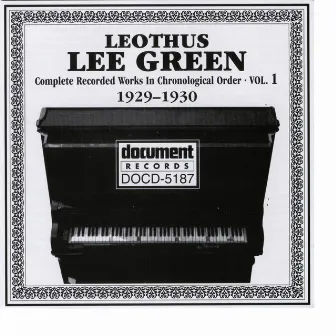 Lee Green Vol. 1 1929-1930 by Lee Green