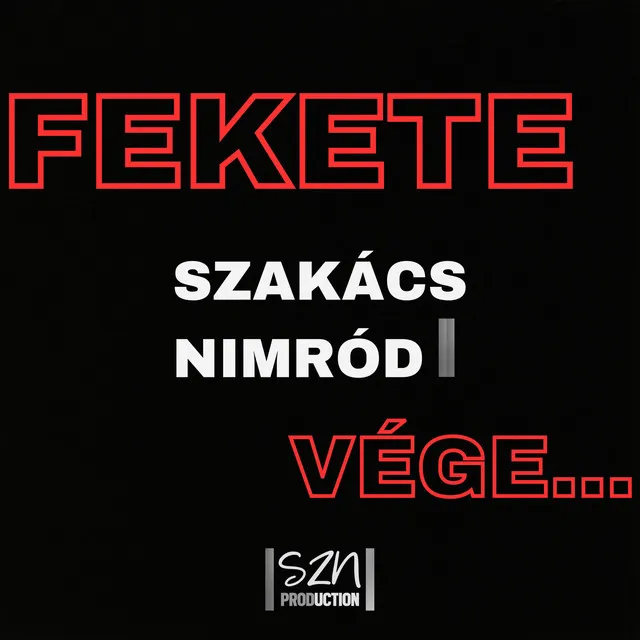 Fekete/Vége...