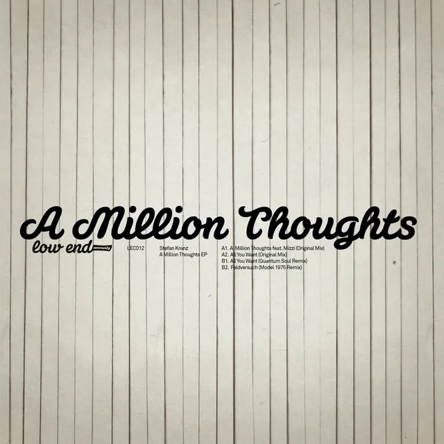 A Million Thoughts - Original Mix