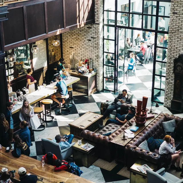 Magnificent Backdrop for Alternative Cafes