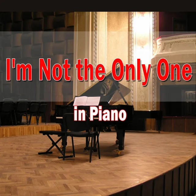 I'm Not the Only One - In Piano