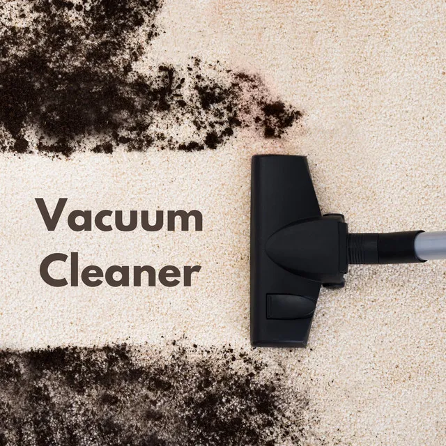 Messy Floors and a Weaker Motor Vacuum Cleaner with Brown Noise - Loopable, No Fade