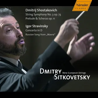 Shostakovich: Prelude and Scherzo / Stravinsky: Concerto in D Major by New European Strings Chamber Orchestra