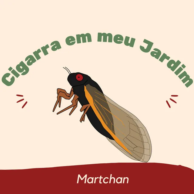 Cigarra em Meu Jardim