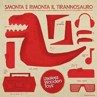 Smonta e rimonta il tirannosauro by Useless Wooden Toys