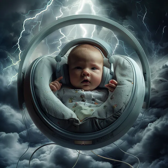 Baby's Thunder Echoes: Gentle Music