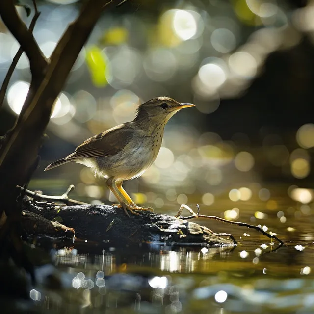 Calming Birdsong and Creek Sounds