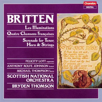 Britten: Les Illuminations, 4 Chansons Françaises & Serenade for Tenor, Horn and Strings by Michael Thompson