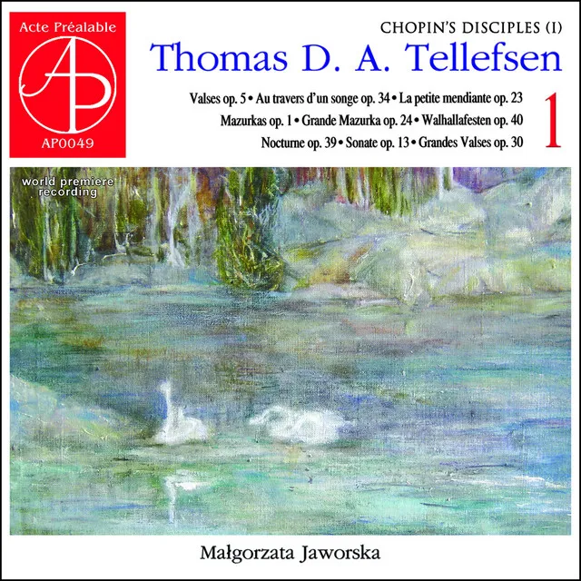 Thomas Tellefsen: Complete Piano Works 1