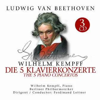 Beethoven: 5 Klavierkonzerte / 5 Piano Concertos by Ferdinand Leitner