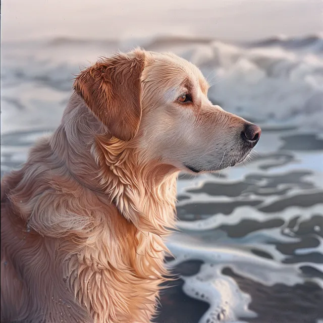 Relajación Del Océano Para Perros: Ondas Calmantes