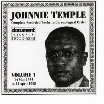 Johnnie Temple Vol. 1 1935-1938 by Johnnie Temple