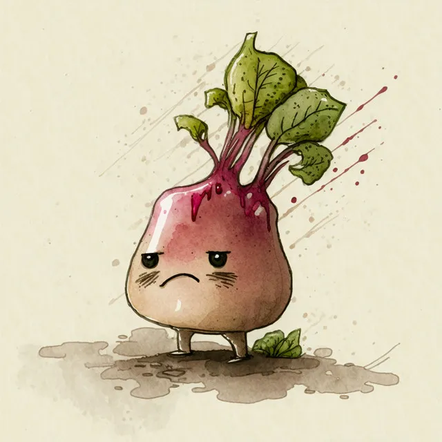 chill grumpy beet