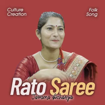 Rato Saree by 