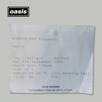 Supersonic (Live at The Limelight, Belfast - 4th September '94) by Oasis