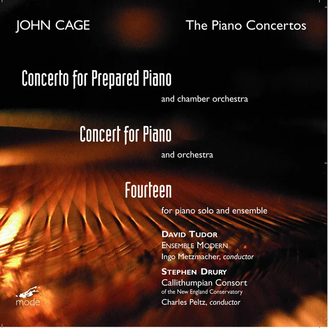 Concerto for Prepared Piano & Chamber Orchestra: III. —