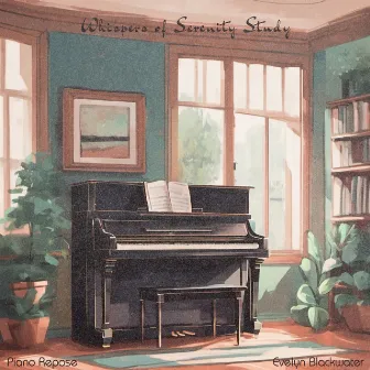 Whispers of Serenity Study by Piano Repose