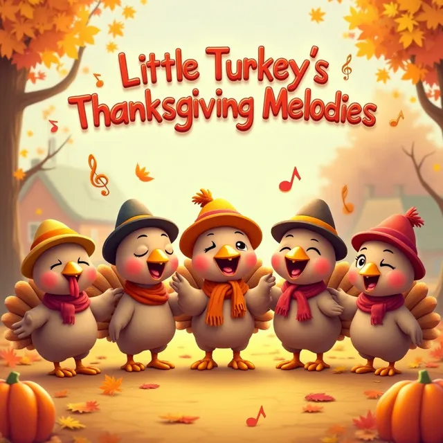 Little Turkeys’ Thanksgiving Melodies