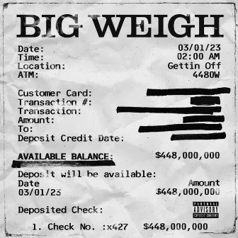 Available Balance by Big Weigh