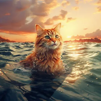 Ocean Breeze Cat Play: Harmony in Kitty Happiness by Natural Perspectives