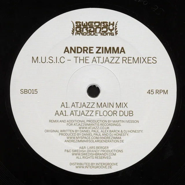 M.U.S.I.C - The Atjazz Remixes