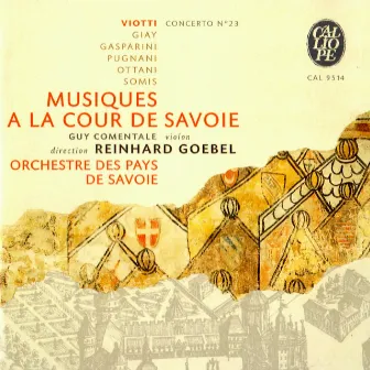 Musiques à la cour de Savoie by Guy Comentale