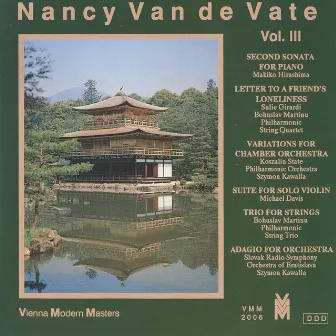 Nancy Van de Vate, Vol. 3 by Nancy Van de Vate