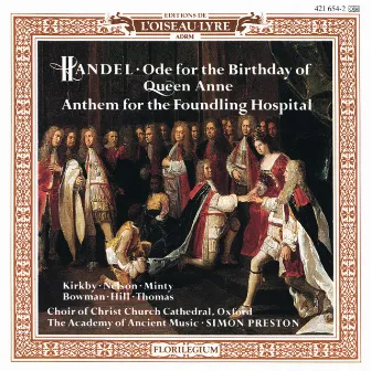 Handel: Queen Anne Birthday Ode; Foundling Hospital Anthem / Haydn: Missa Brevis by Christ Church Cathedral Choir, Oxford