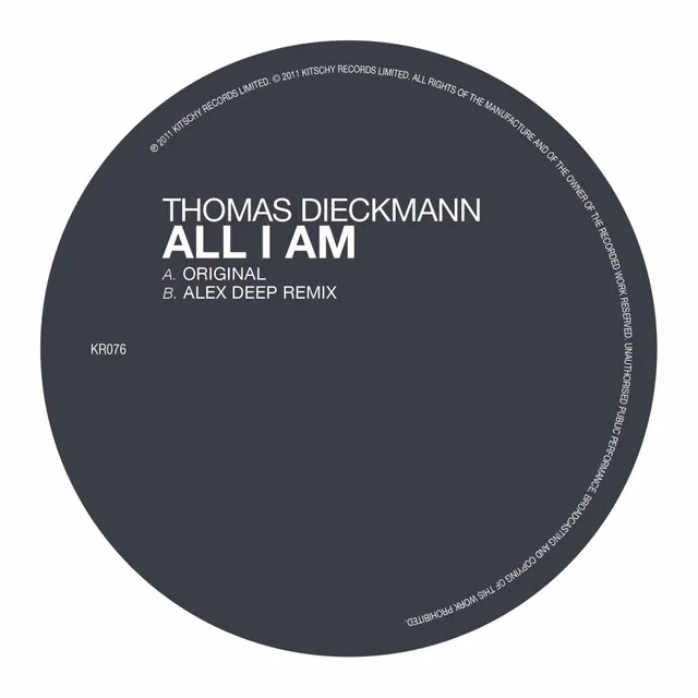 All I Am - Alex Deep Remix