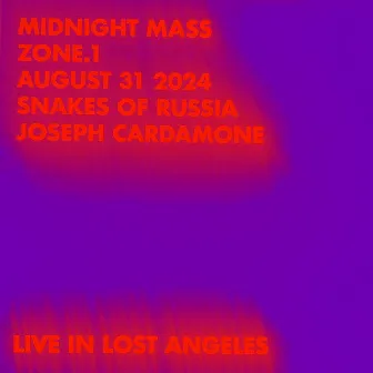 MIDNIGHT MASS ZONE 1 (LIVE IN LOST ANGELES) by Joe Cardamone