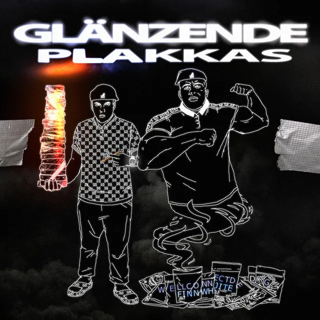 GLÄNZENDE PLAKKAS