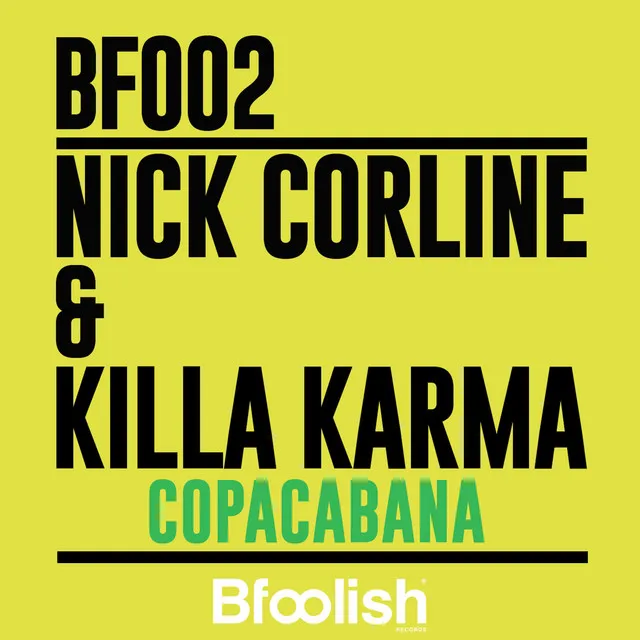 Copacabana (Nick Corline Radio Edit)