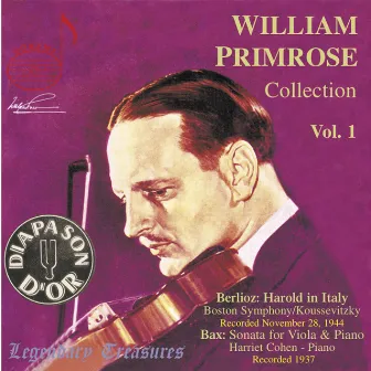 William Primrose Collection, Vol. 1 by Harriet Cohen