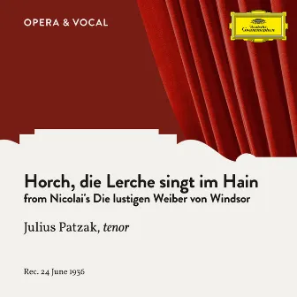 Nicolai: Horch, die Lerche singt im Hain by 