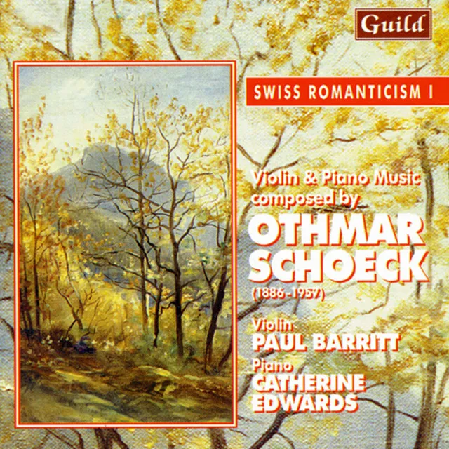 Schoeck: Violin & Piano Music