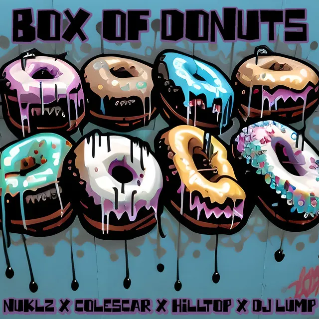 BOX OF DONUTS