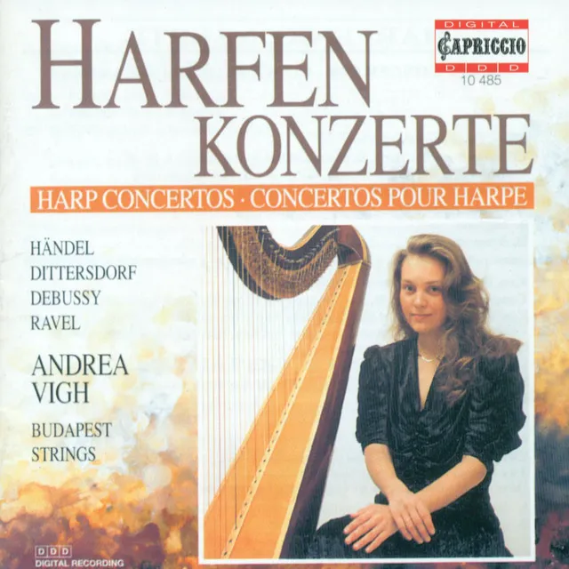 Organ Concerto No. 6 in B-Flat Major, Op. 4, No. 6, HWV 294 (version for harp and orchestra): II. Larghetto