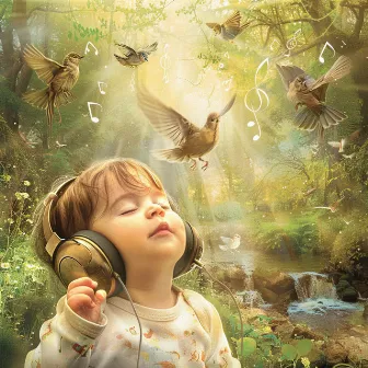 Baby Sleep Melodies: Binaural Birds Harmony - 92 96 Hz by Lullaby Balladeers