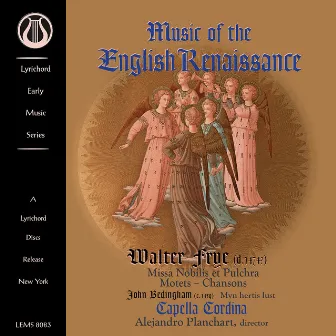 Music of the English Renaissance by Walter Frye