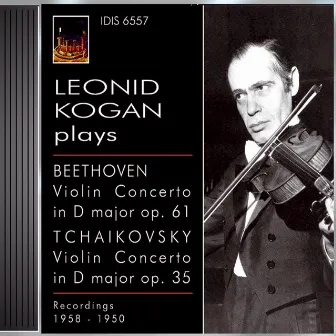 Beethoven, L. Van: Violin Concerto, Op. 61 / Tchaikovsky, P.I.: Violin Concerto, Op. 35 (Kogan) (1950, 1958) by Vasili Nebolsin