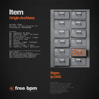 Origin Archives by Item