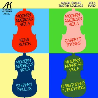 Modern American Viola Music by Maggie Snyder