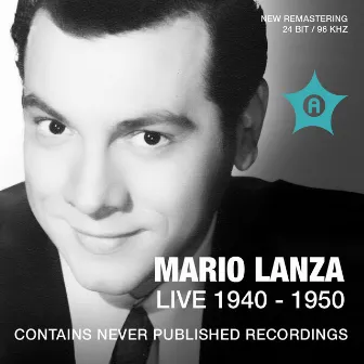 Mario Lanza Live (Recorded 1940 - 1950) by Johnny Green